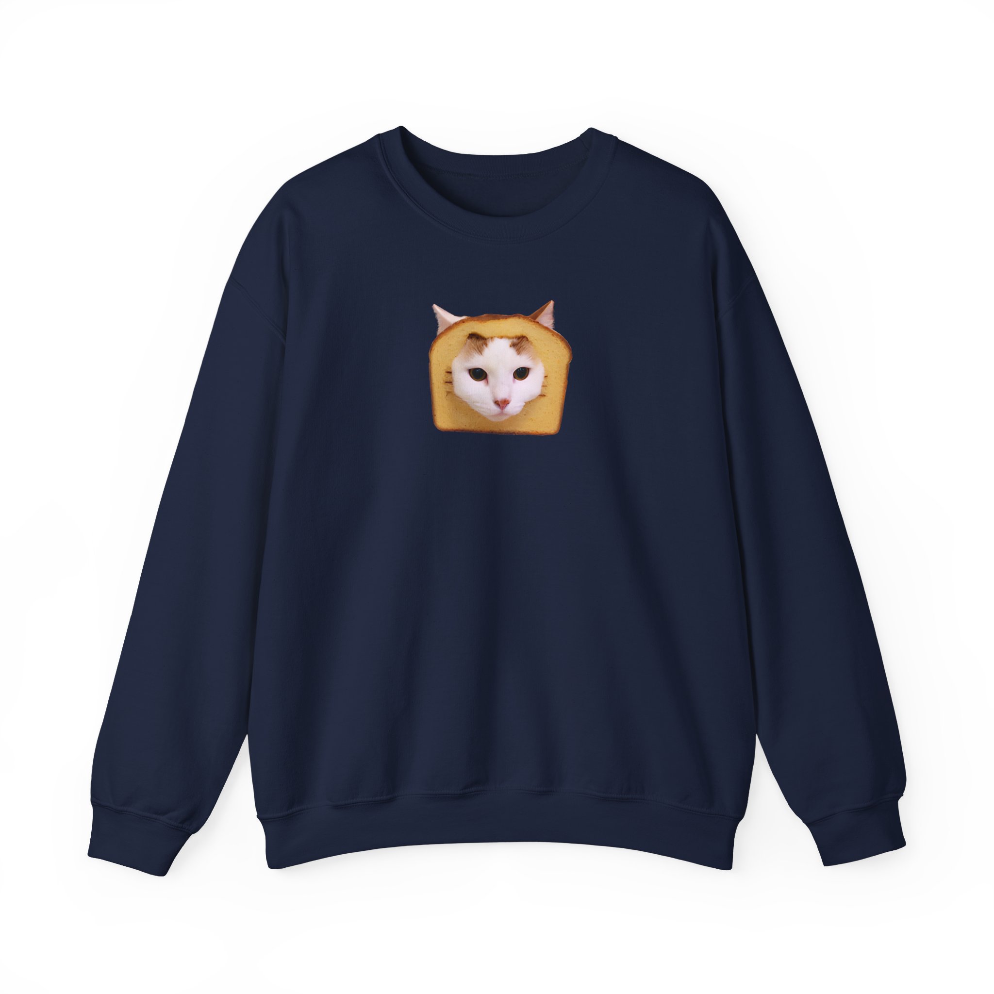 William Osman Bread Cat Unisex Heavy Blendâ„¢ Crewneck Sweatshirt