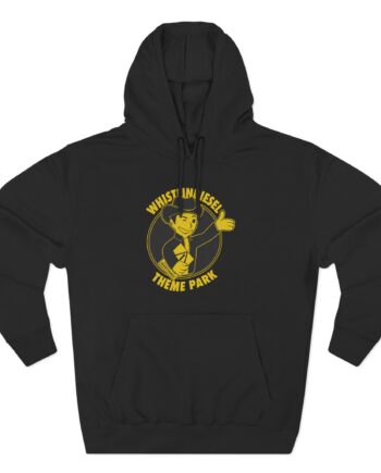 Theme Park Three-Panel Fleece Hoodie