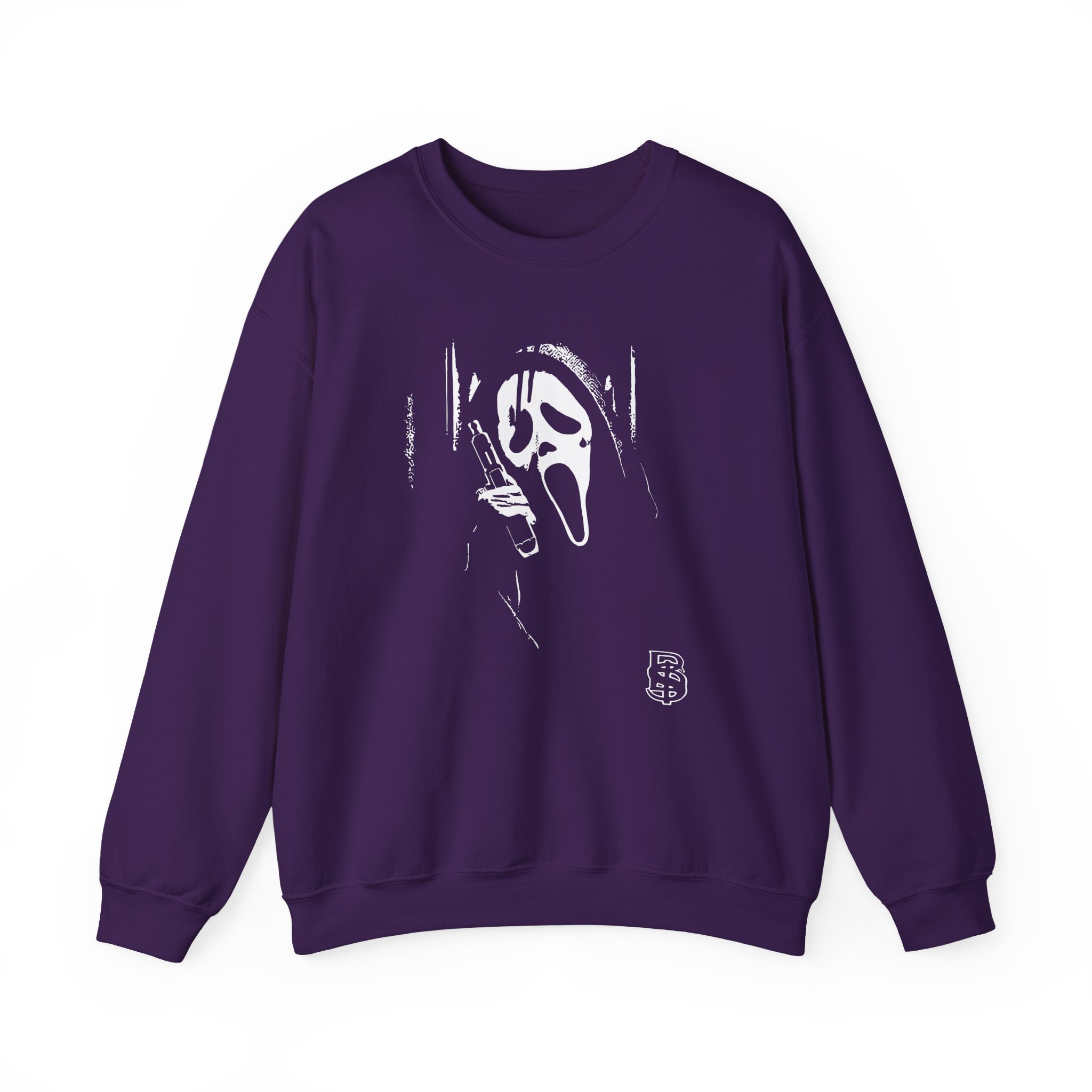 Ghostface Unisex Heavy Blendâ„¢ Crewneck Sweatshirt