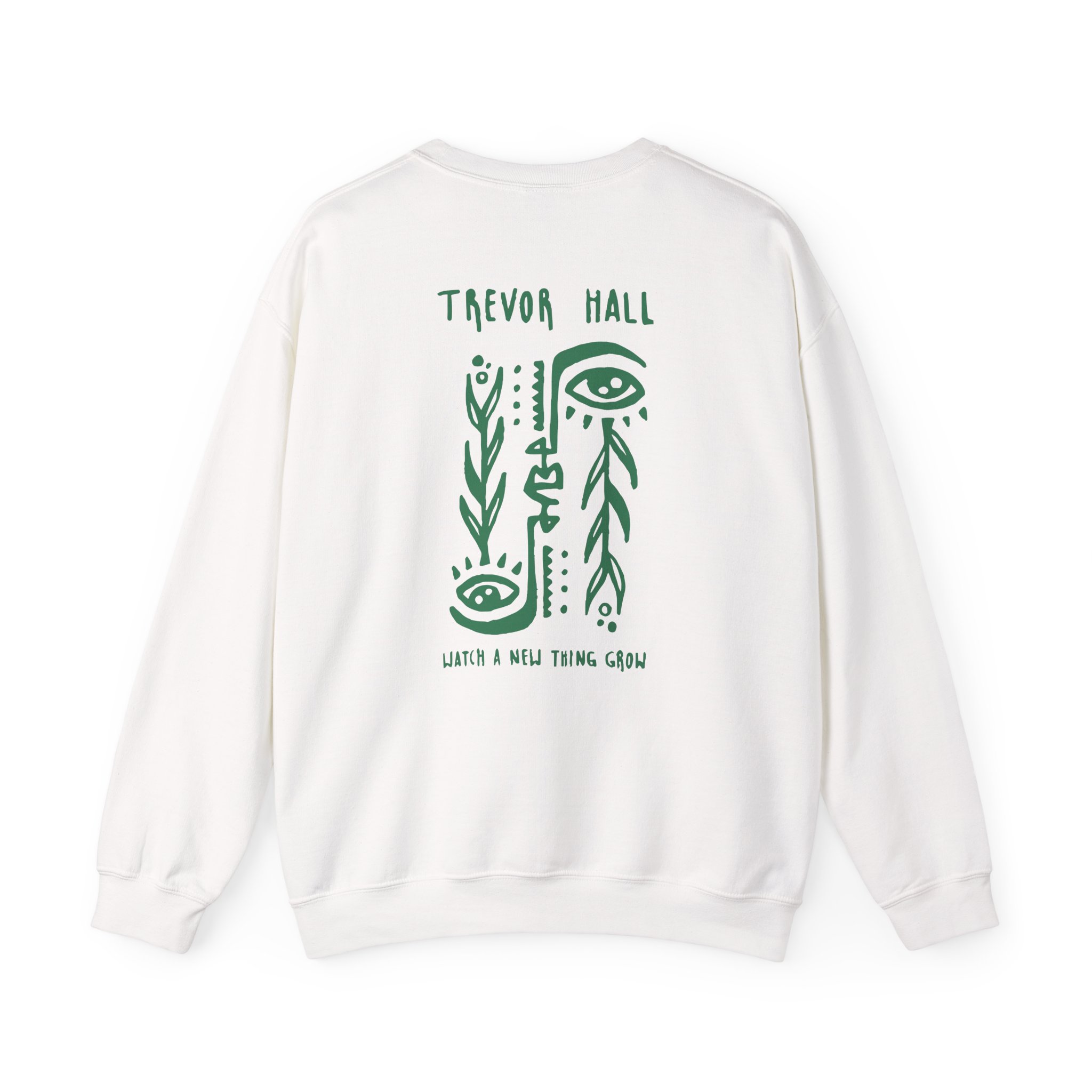 Trevor Hall Watch a New Thing Grow Unisex Heavy Blendâ„¢ Crewneck Sweatshirt