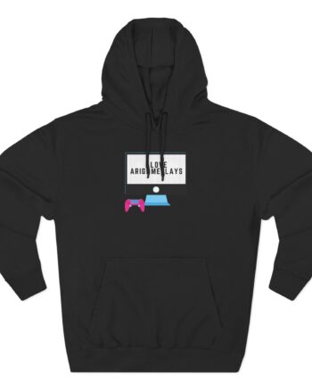 Arigameplays Three-Panel Fleece Hoodie