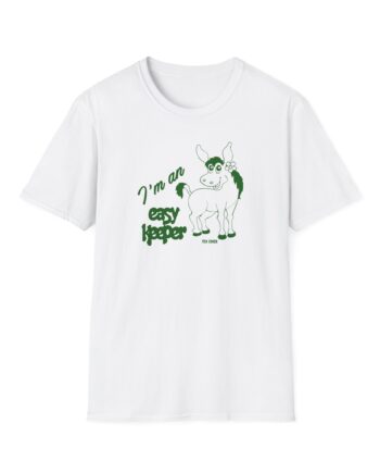 Mac Demarco Tex Crick Easy Keeper Ivory Mule Unisex Softstyle T-Shirt
