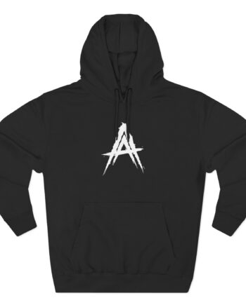 Anuel Aa Three-Panel Fleece Hoodie