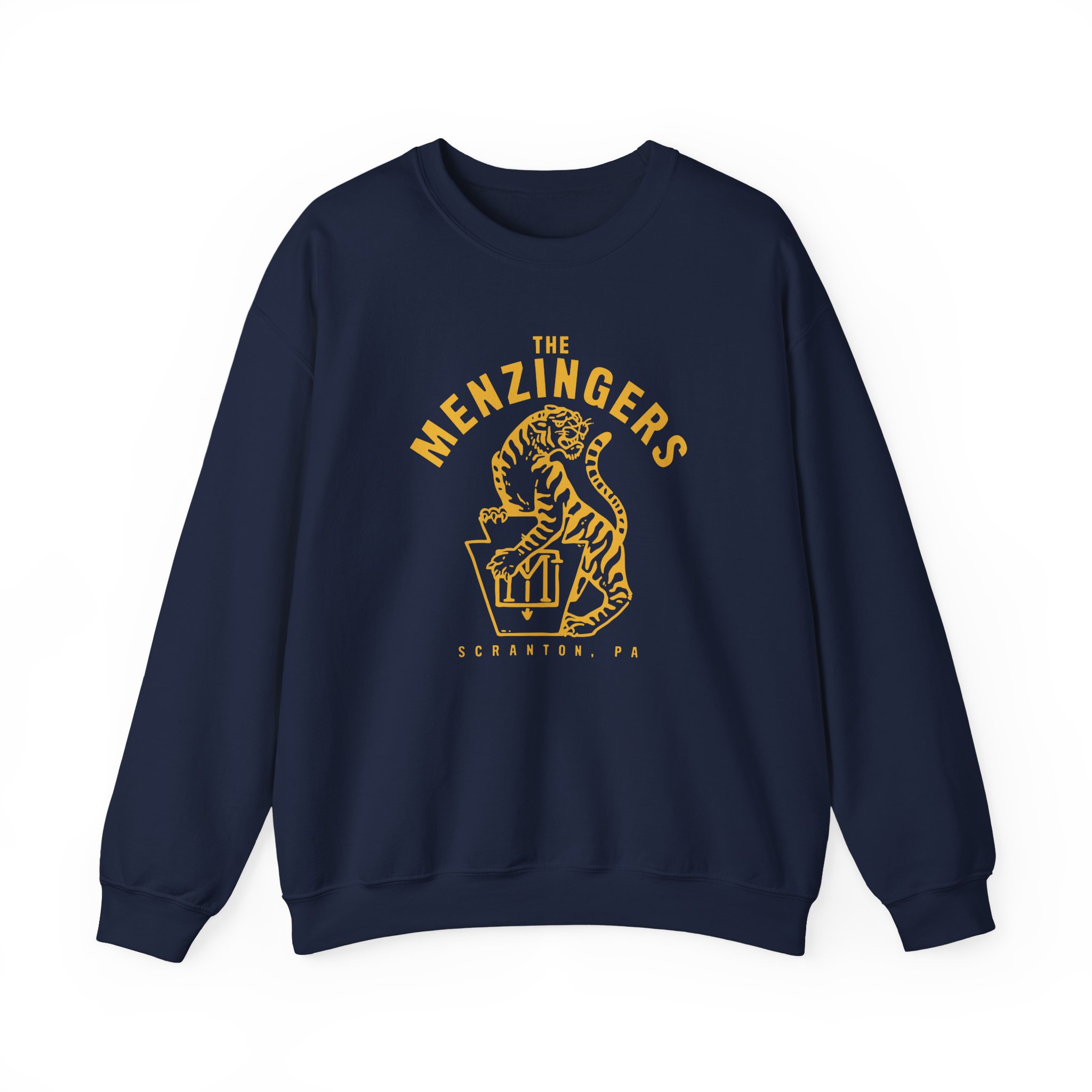 The Menzingers Tiger Unisex Heavy Blendâ„¢ Crewneck Sweatshirt