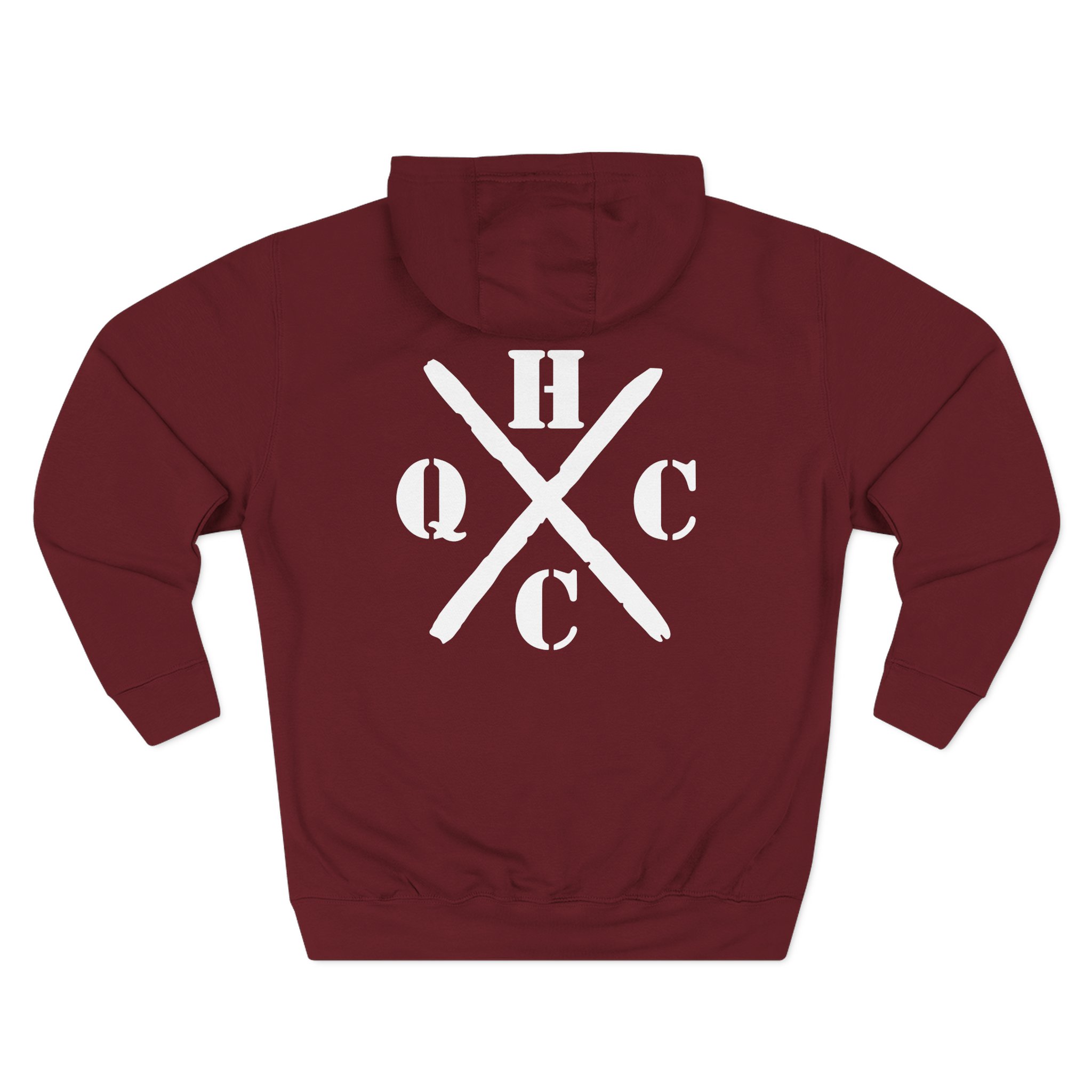 Get the Shot Qchc Three-Panel Fleece Hoodie