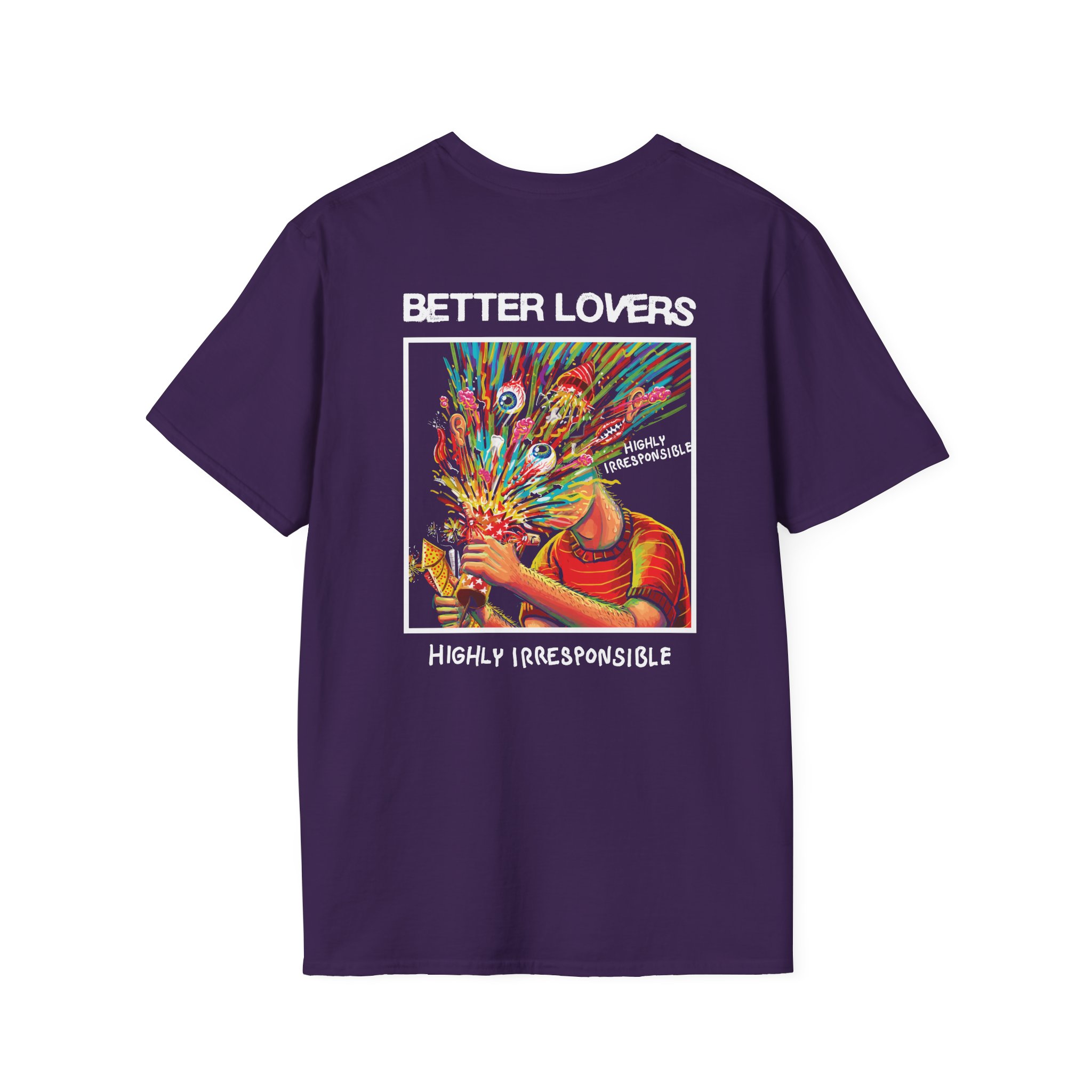 Better Lovers Highly Irresponsible Album Art Unisex Softstyle T-Shirt