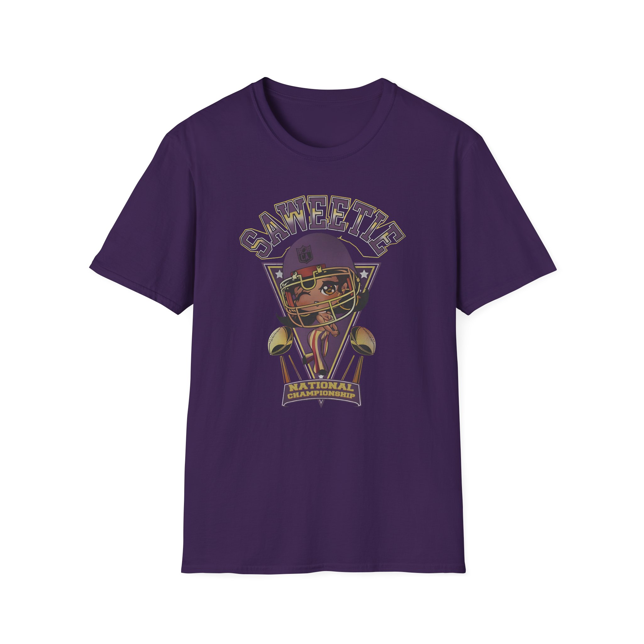 Saweetie National Championship Unisex Softstyle T-Shirt