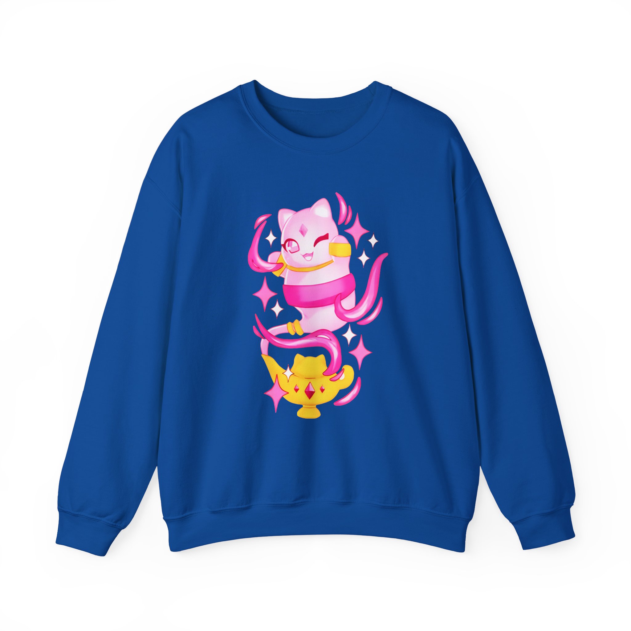 Aphmau Genie Cat Unisex Heavy Blendâ„¢ Crewneck Sweatshirt